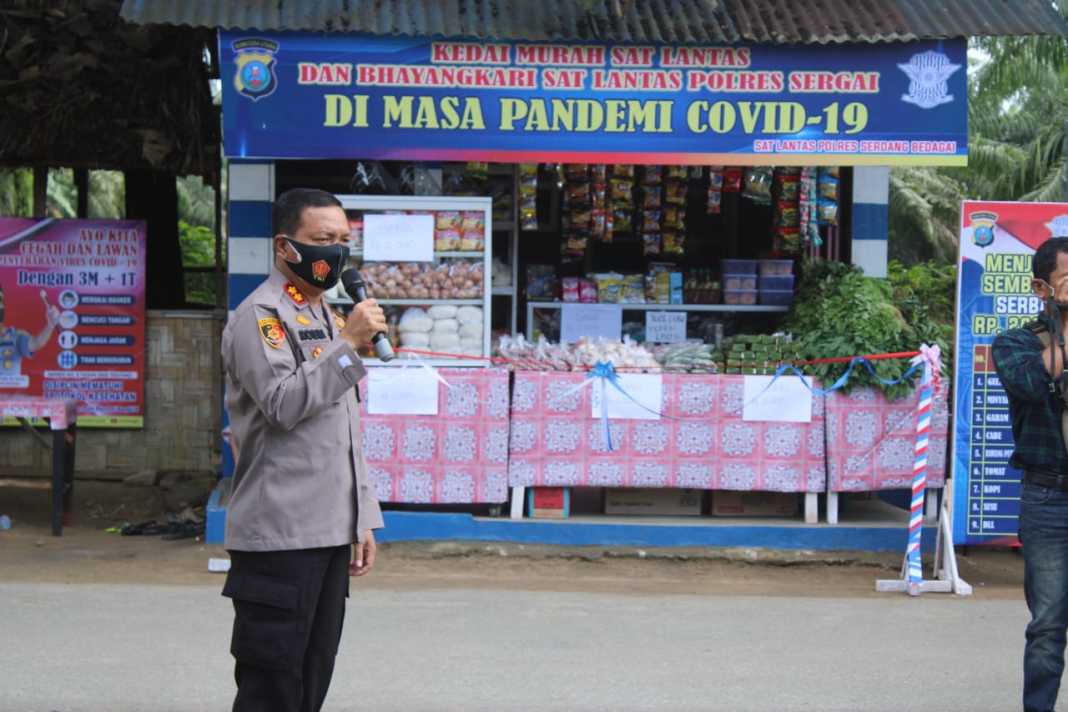 Kapolres Sergai, Akan Kembangkan Kedai Murah Ditempat Lain