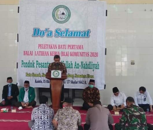 Pesantren Saifullah Bangun BLK Komunitas