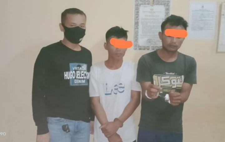 Polsek Pantai Cermin, Sergap Dua Sekawan Belanja Sabu
