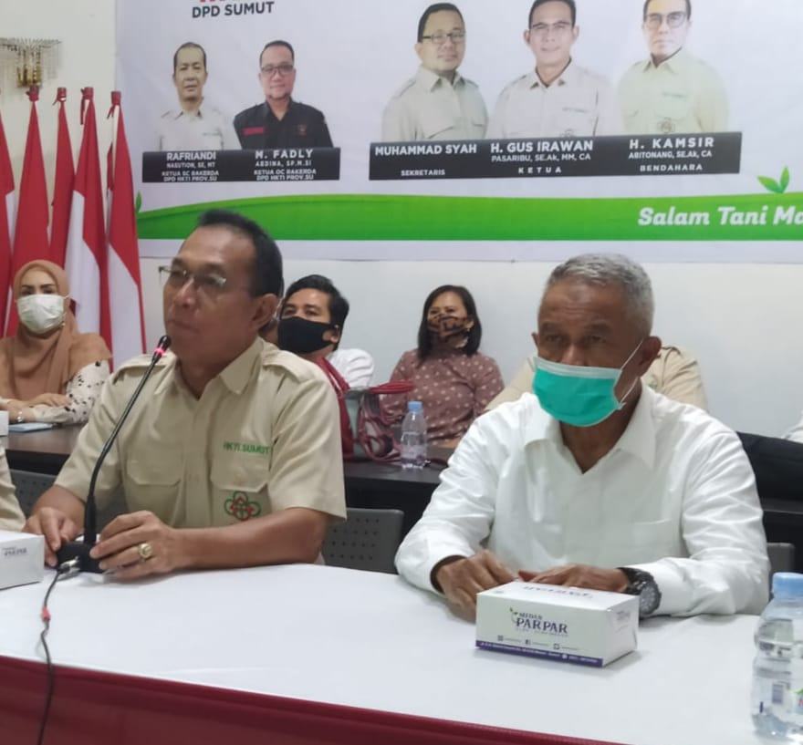 Rakerda HKTI Sumut, Gus Irawan Momentum Perkuat Sektor Pertanian