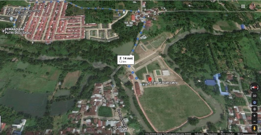Taman Edukasi Buah Cakra, Diduga Dermaga Putri Hijau