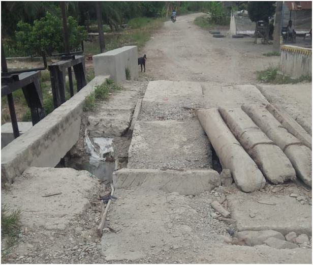 Warga Desa Sei Pergantungan Labuhanbatu, Minta Perbaikan Tiang Listrik dan Jembatan