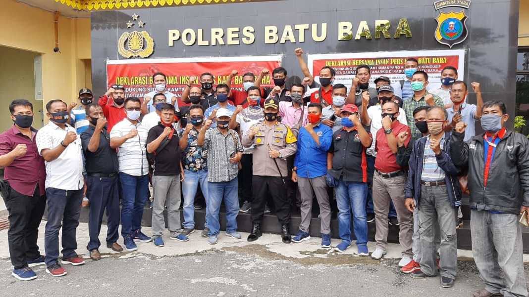 Wartawan Batu Bara, Deklarasi Cinta Damai