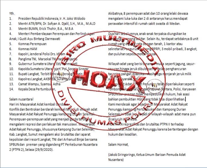 Kapolres Langkat: Personil Kepolisian hanya Melakukan Tugas Pengamanan Asset Negara