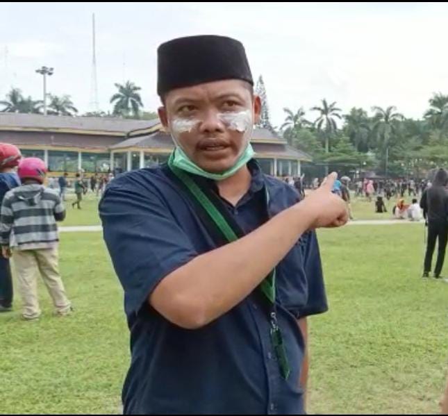 HMI Desak Polisi Buka CCTV, Terkait Pelaku Pelemparan dari Atas DPRD Medan