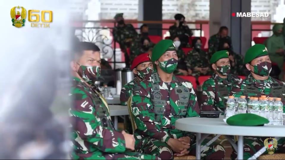 Kasad Andika Perkasa, Pimpin Upacara Serah Terima Jabatan Danjen Kopassus