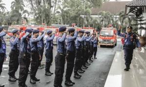 Bupati Ciamis, Launching Mobil Damkar untuk Opresional WMK