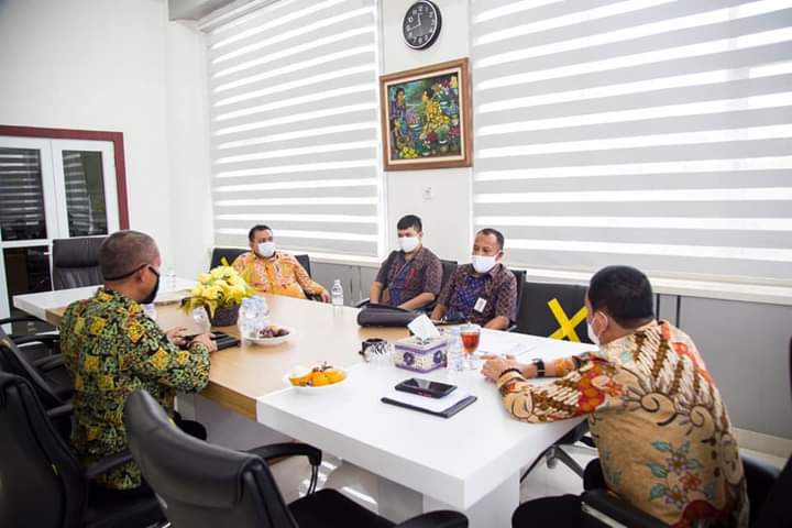 Maneger PT PLN UP3 Rantauprapat Jalin Silaturahmi dengan Pjs Bupati Labuhanbatu