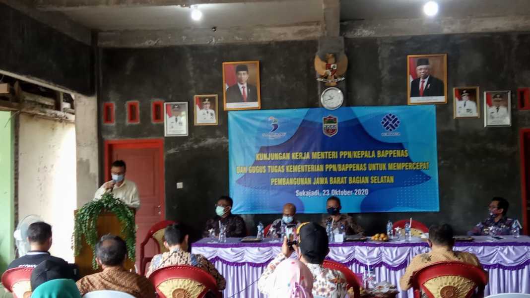 Kementerian PPN/Kepala Bappenas, Kunker Percepatan Pembangunan Jabar Bagian Selatan