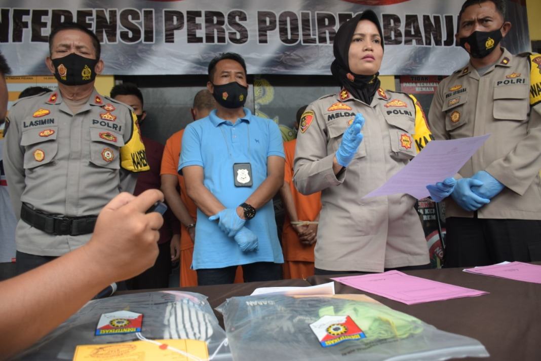 Satreskrim Polres Banjar, Tangkap Pelaku Kasus Pencabulan dan Asusila