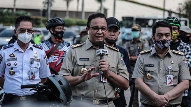 Anies Baswedan, Minta Tempat Kerja 18 Anggota DPR RI Positif COVID-19 Ditutup