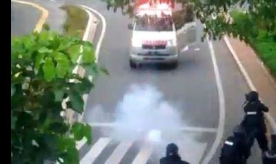 Ambulans yang Viral Mencoba Tabrak Petugas, Diamankan Polisi
