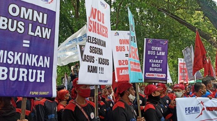 Buruh Tantang Demokrat dan PKS Turunkan Massa Tolak Omnibus Law