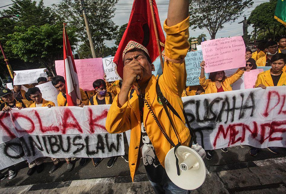Kemendikbud, Imbau Mahasiswa Tak Ikut Demo Omnibus Law
