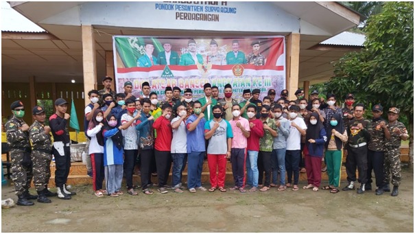Diklatsar Banser Simalungun Banser Menjaga Kejayaan Nahdlatul Ulama dan Menjaga NKRI