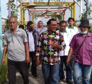HKTI Deli Serdang, Tinjau Wisata Sawah Pematang Johar  (2)