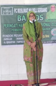 PC Muslimat NU Deli Serdang Kunjungi Pesantren