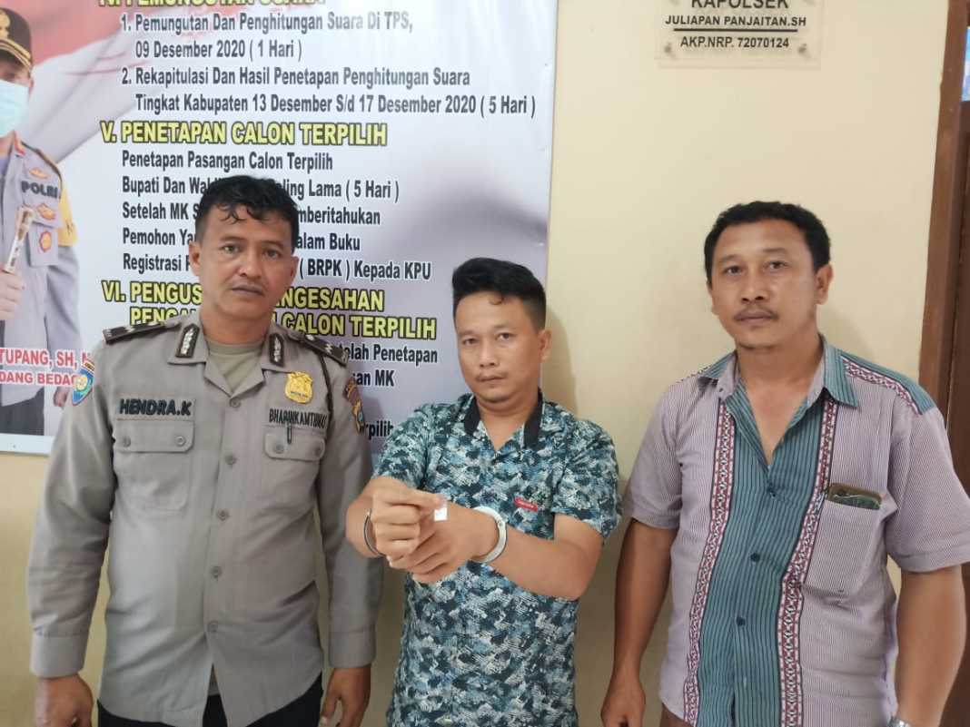 Polsek Dolok Masihul, Ciduk Tukang Pangkas Kedapatan Kantongi Sabu