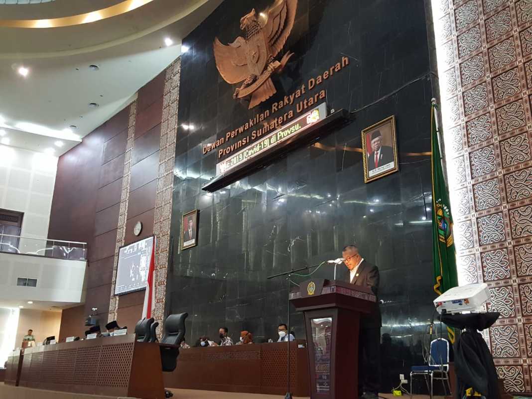 Fraksi PDI Perjuangan DPRD Sumut Terima R.APBD T.A 2021 Dengan Beberapa Catatan