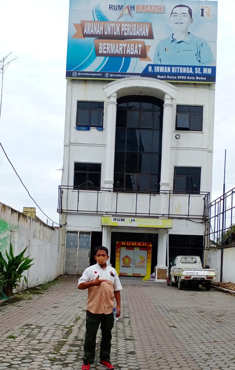 Ihwan Ritonga, Ketua DPC Gerindra Kota Medan, Terkesan Separuh Hati Menangkan Paslon Bobby-Aulia