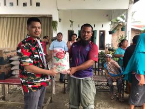 Laskar Merah Putih Serdang Bedagai, Memberikan Bantuan Sembako kepada Warga