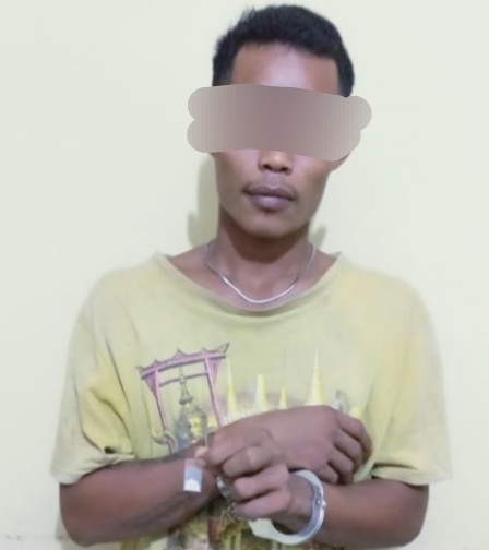 Polsek Secanggang, Amankan Warga Labuhan Deli Karena Kempemilikan Sabu