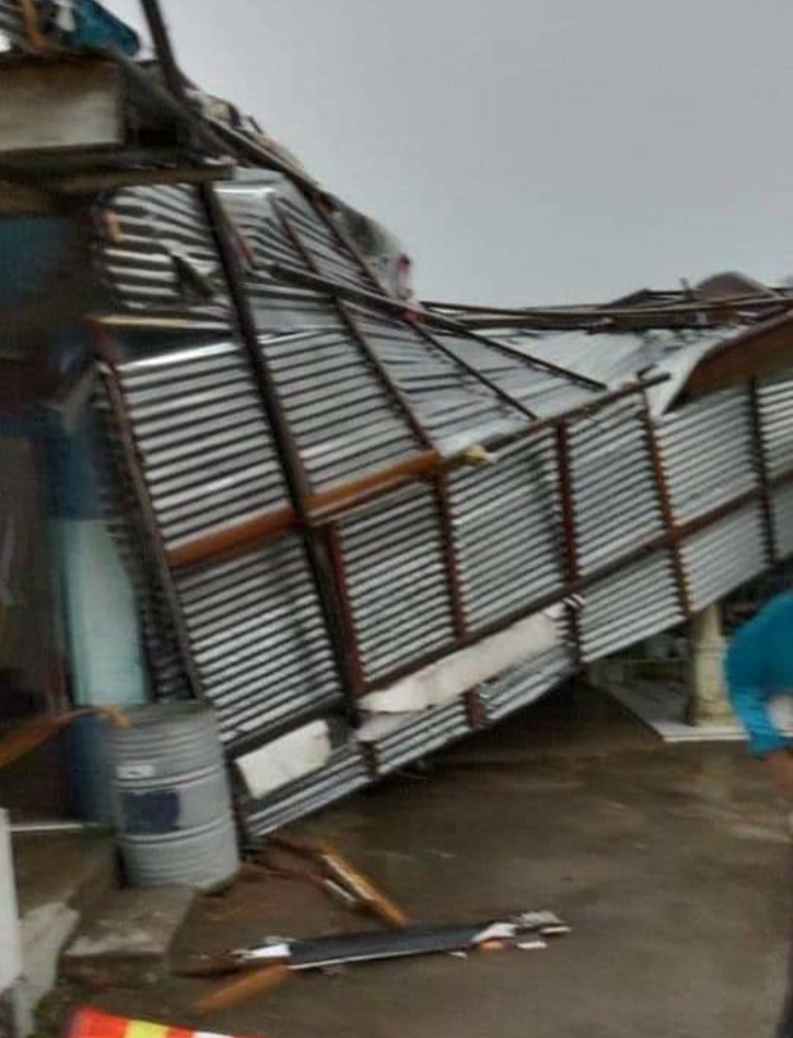Angin Puting Beliung di Sergai, Porak Porandakan 78 Rumah di Kecamatan Sei Bamban