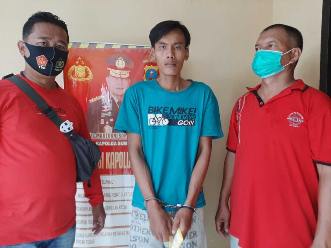 Polsek Perbaungan, Ciduk Pelaku Curas yang Sempat Buron