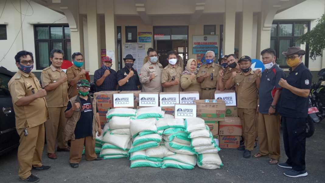 DPC APDESI Ciamis, Salurkan Bantuan kepada Korban Banjir dan Longsor di Banjaranyar dan Banjarsari