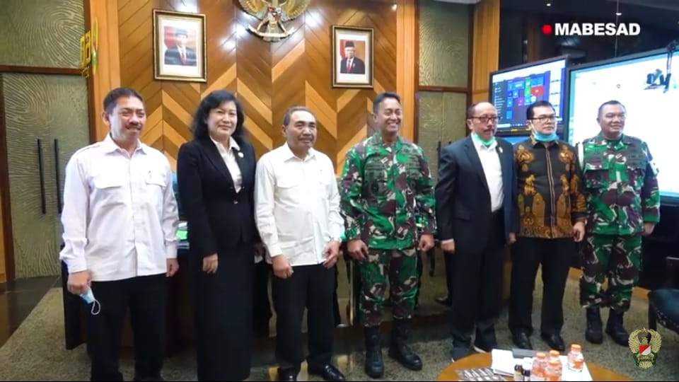Kasad Andika Perkasa, Menerima Kunjungan Lembaga Perlindungan Saksi dan Korban