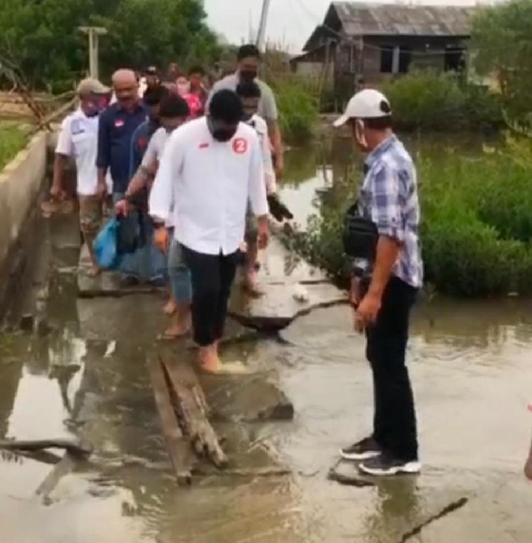 Bobby Silaturahmi dengan Warga Yong Panah Hijau