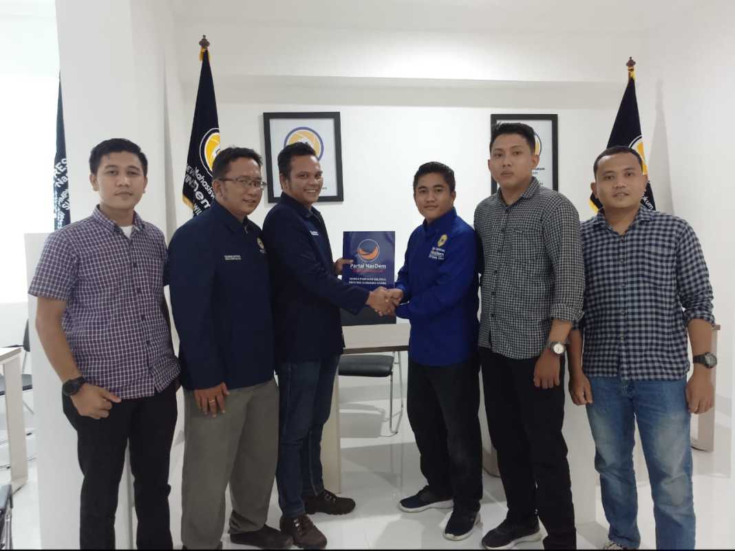 Maulana Limbong, Terpilih sebagai Ketua Liga Mahasiswa Nasdem Deli Serdang
