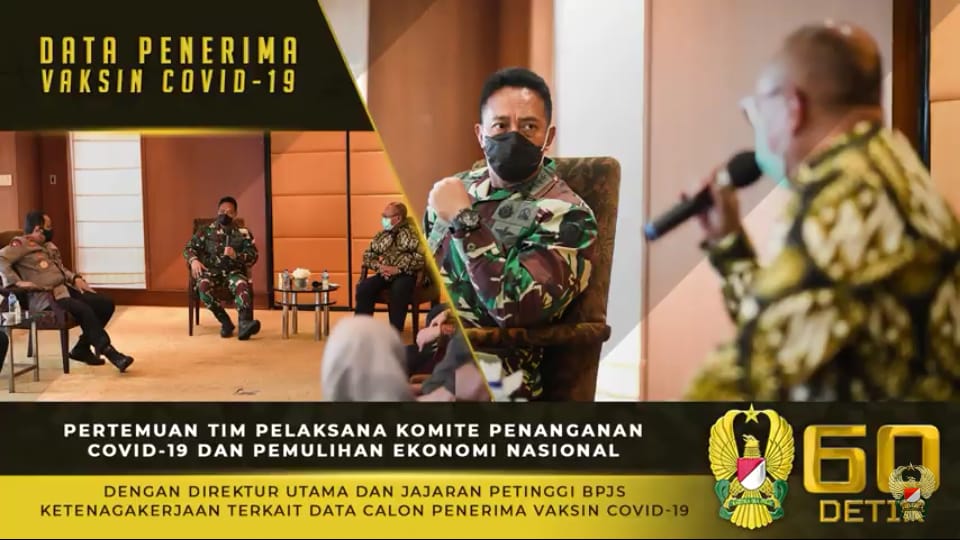 Kasad Andika Perkasa, Lakukan Pertemuan dengan Dirut BPJS Ketenagakerjaan