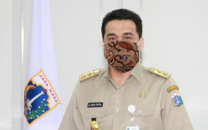 Wagub DKI Jakarta Ahmad Riza Patria, Positif COVID-19