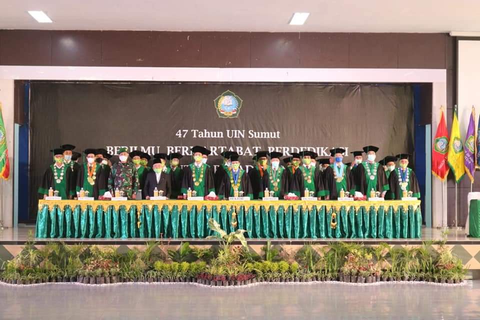 Wisuda ke-75 UIN-SU, Ini Penjelasan Prof Syahrin Harahap Soal Integrasi Ilmu