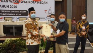 KPU Medan Tetapkan Bobby - Aulia Pemenang Pilkada Medan 2020, Berikut Suara Per Kecamatan