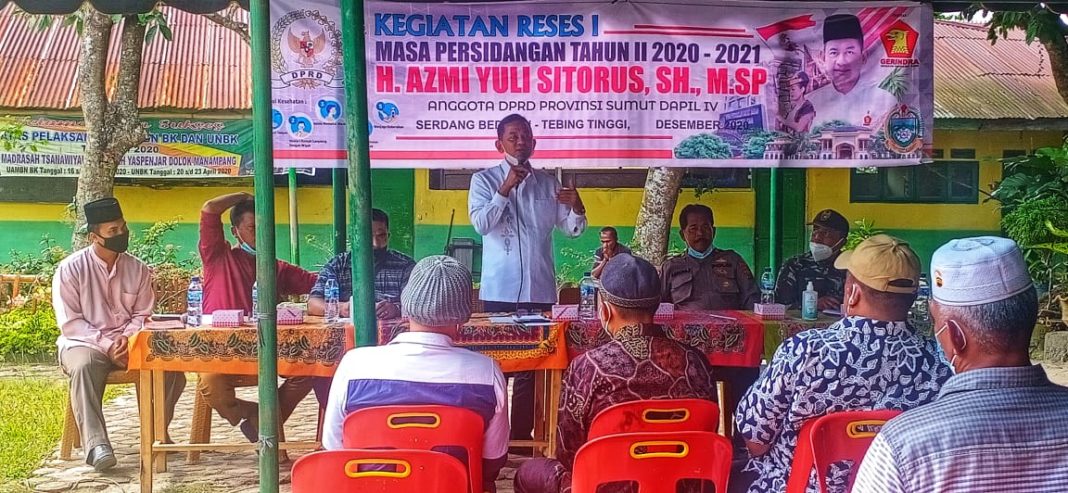 H Azmi Yuli Sitorus: Mari Bergandeng Tangan dalam Pembangunan di Dolok Masihul