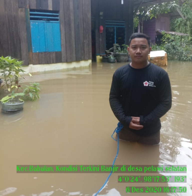 Banjir di Babalan Langkat, Mie Instan Pun Belum Juga Diberikan dari Pemerintah