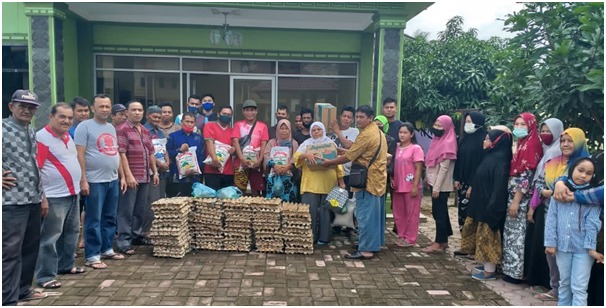 Banjir di Tebing Tinggi, Aceh Sepakat Bagikan Sembako pada Warga 