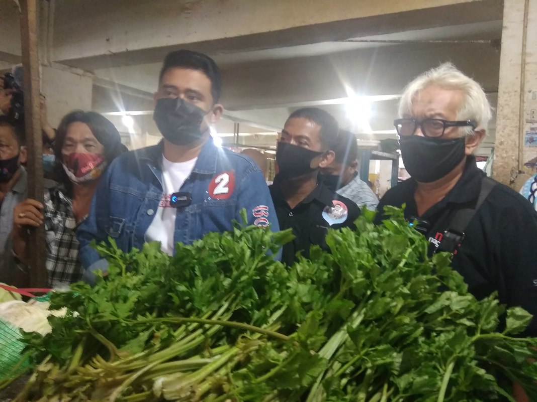 Bobby Nasution, Dengarkan Keluhan Pedagang Pasar Sukaramai