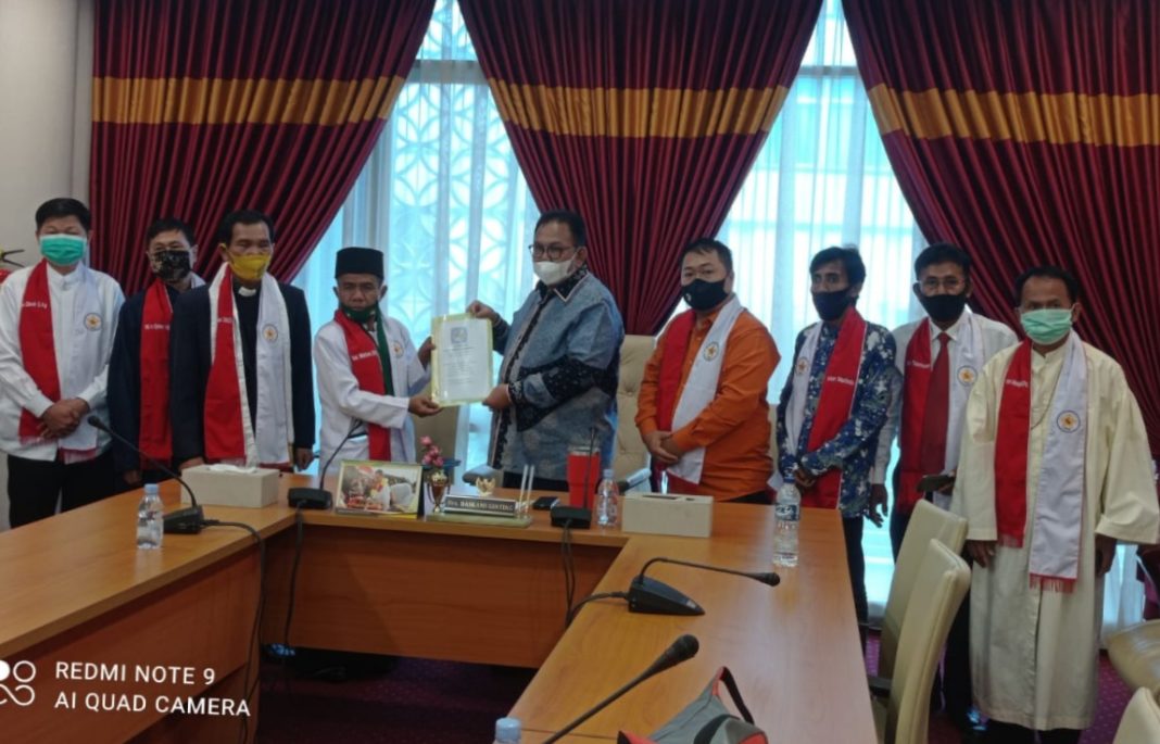 FKIB Jelaskan Visi dan Misi serta Program Kerja kepada Ketua DPRD Sumut