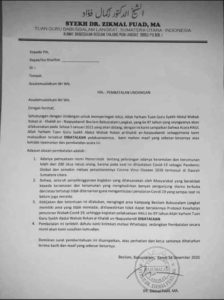 HAUL ke-97 Tuan Guru Besilam Syekh Abdul Wahab Rokan Dibatalkan (2)