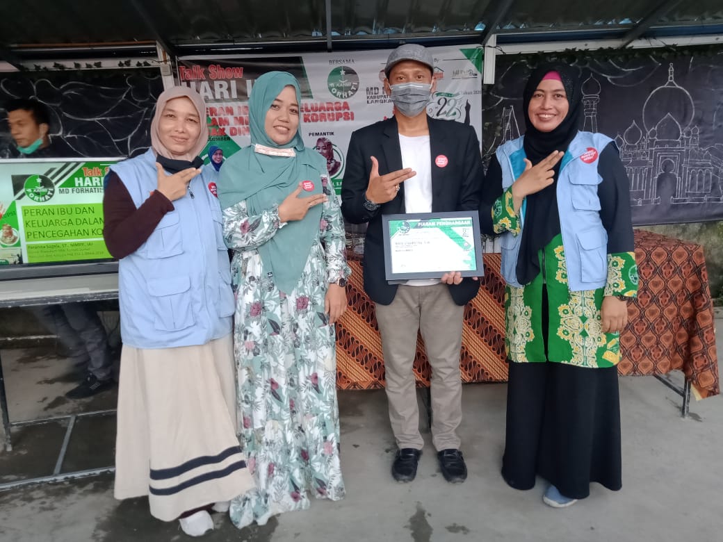 Hari Ibu dan Milad Forhati ke-22, Forhati Langkat Gelar Talk Show Pencegahan Korupsi Sejak Dini