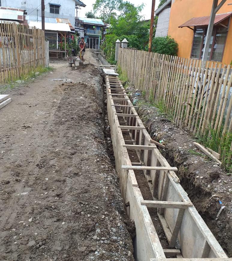 Proyek Siluman!! Pengerjaan Drainase di Kelurahan Tanjung Mulia Diduga Salahi Aturan