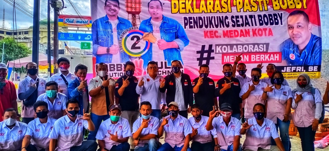 Deklarasi PAC PASTI Bobby Kecamatan Medan Kota