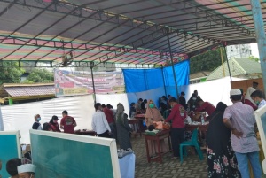 BKM dan HIMDADI Masjid Raya Stabat Bersama ARMII Gelar Sunat Massal Gratis