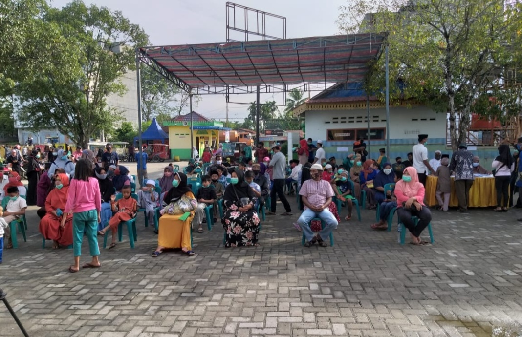 BKM dan HIMDADI Masjid Raya Stabat Bersama ARMII Gelar Sunat Massal Gratis