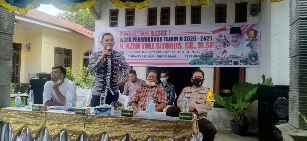 H. Azmi Yuli Sitorus, Siap Membantu Keluhan Masyarakat Di Dapil IV