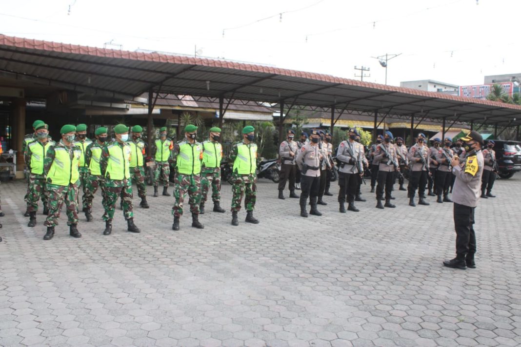 Kapolres Sergai, Tinjau Pelaksanaan Pilkada 2020
