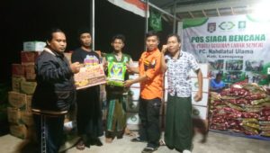 Pejuang Islam Nusantara Jawa Timur, Bagikan Bantuan Kemanusiaan Erupsi Gunung Semeru
